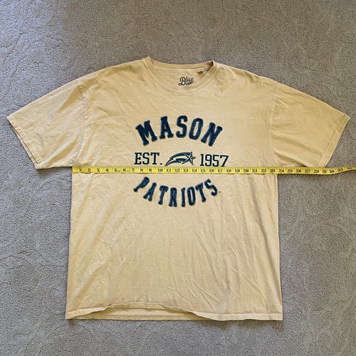 George Mason Patriots Blue84 Garment Dyed Gold T-Shirt Gr. XL - Bild 3 von 6