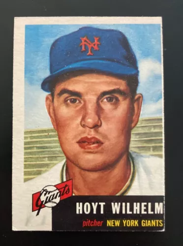 1953 Topps Hoyt Wilhelm #151 - New York Giants