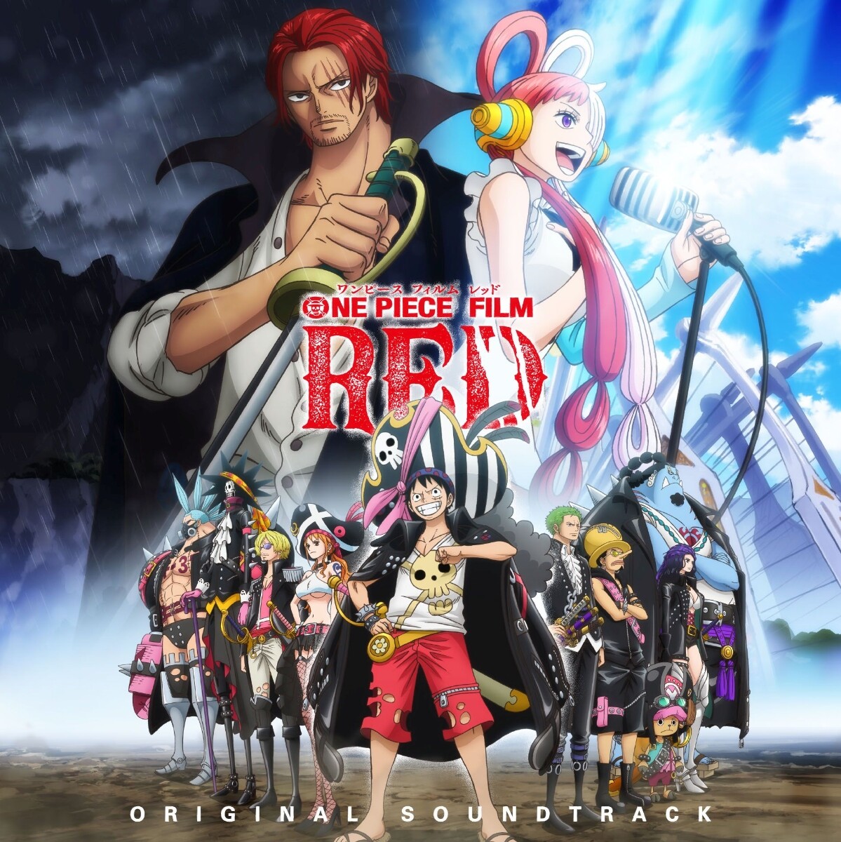 アニメ ONE PIECE FILM RED ONE PIECE FILM RED Original Sound Track 2CD Nakata Yasutaka