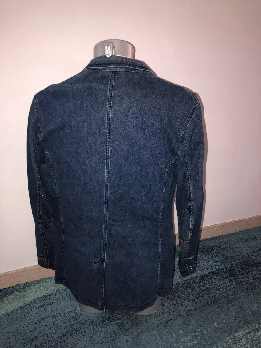 jolie veste en jeans mi longue homme SCHNEIDERS salzburg taille 52