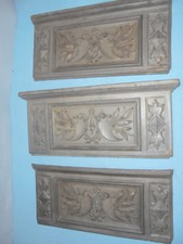 28189 SpätBiedermeier Płyty piekarnicze Emalia Malowane 36x18cm 40x18cm  