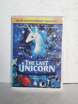 The Last Unicorn (DVD, 2007, 25th Anniversary Ed.) for sale online