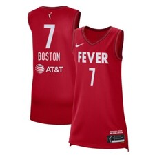 Indiana Fever Aliyah Boston #7 Nike Unisex Red 2026 WNBA Jersey Rebel Edition