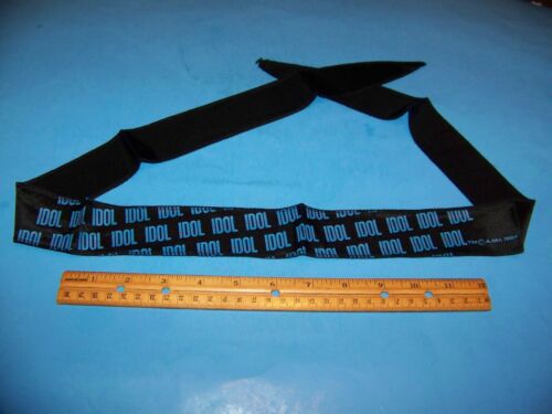 Billy Idol Headband (cloth) "TM A.M.I. 1984" Vintage 1980's - Afbeelding 1 van 3