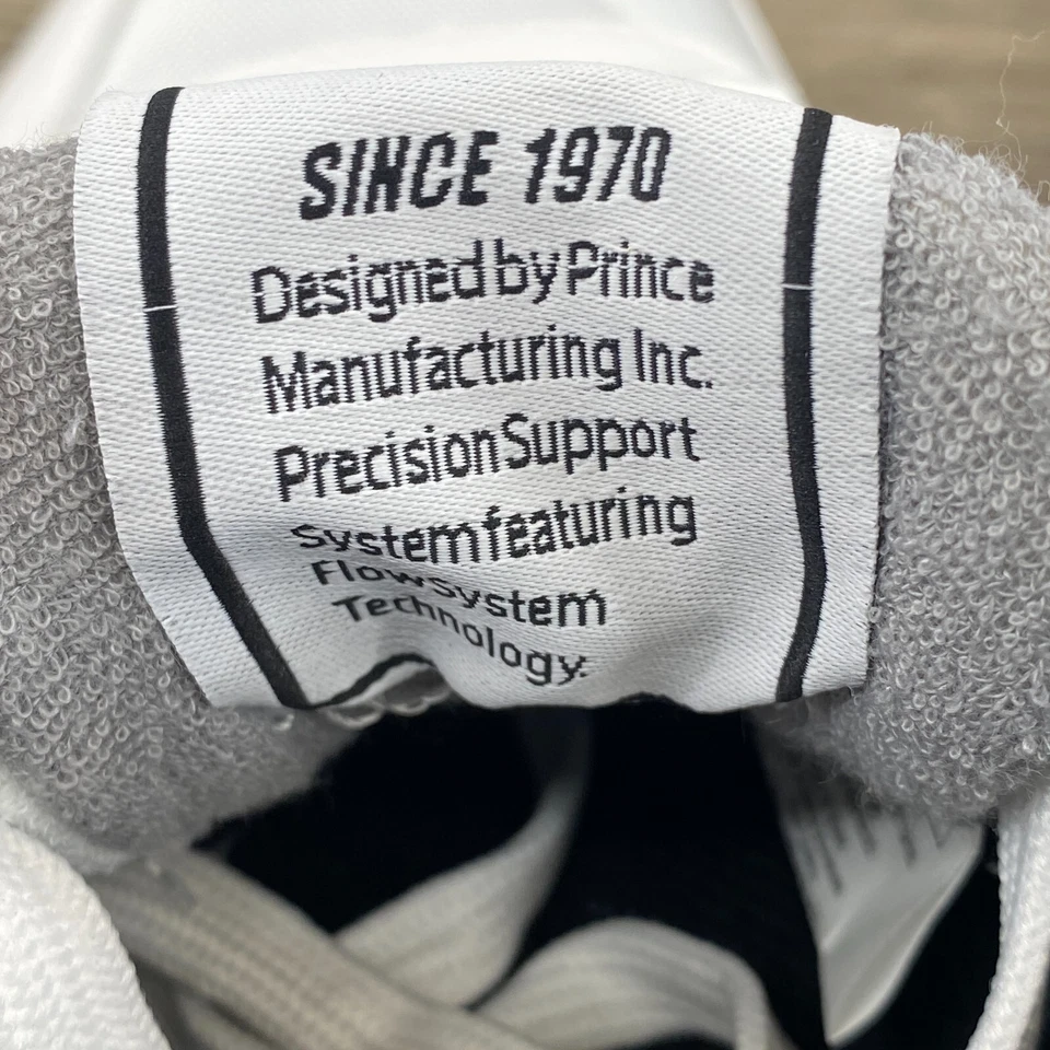 Prince Vintage Copa 883 Zapatillas bajas de cuero Zapatos para mujer Talla 6,5 Blanco Foto 4 de 4