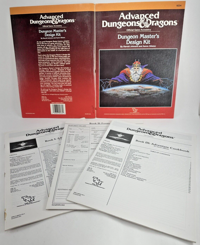 AD&D Dungeon Master's Design Kit #9234 (1988)