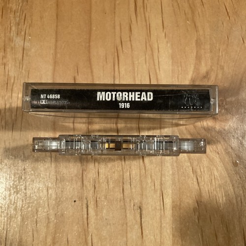 Motorhead - 1916 CASSETTE TAPE 1st US issue venom tank sodom saxon metallica - Picture 3 of 3