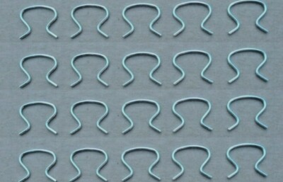 12-Pack Door & Window Crank Handle Clips – For Ford Mustang, Torino, Bronco, Fairlane, And More