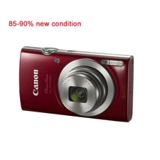 Canon PowerShot ELPH 180 HS/ IXUS 175 20MP Digital Camera Red With charger
