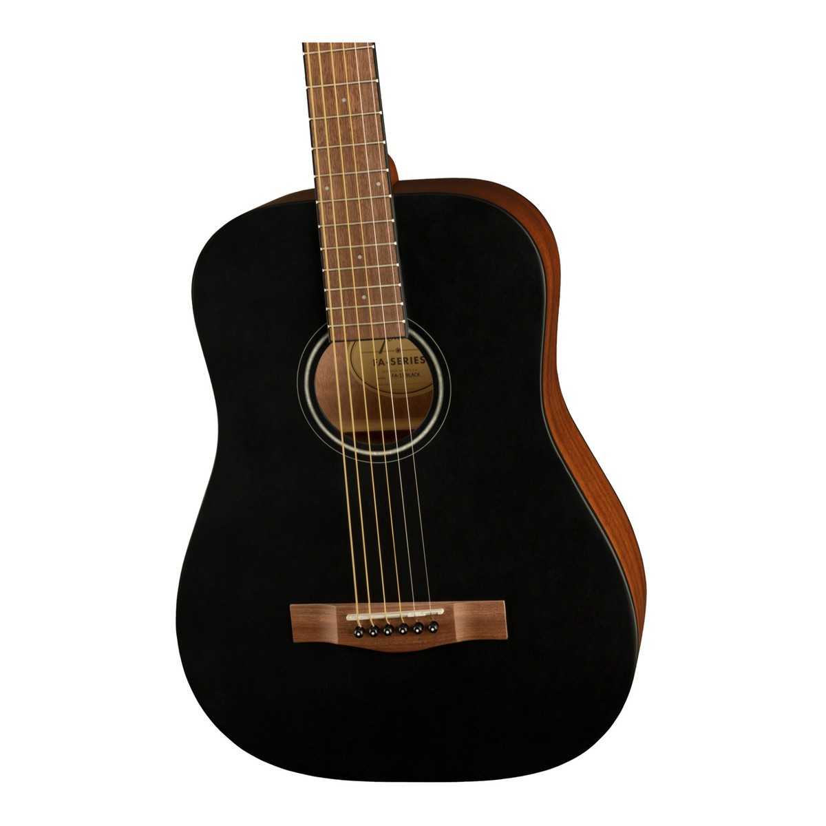Fender FA-15 BLACK アコースティックギター Fender FA-15 Acoustic Guitar - Black (0971170106) for sale