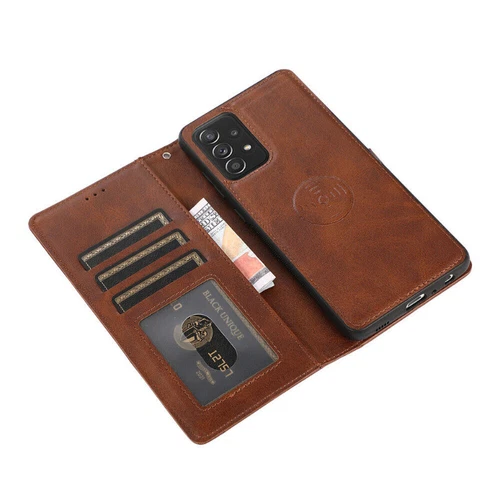 For Samsung S25 S24 S23 S22 S21 S20 FE Ultra Magnetic Leather Cover Wallet Case - Picture 37 of 86