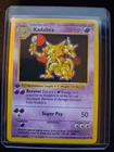 1999 pokemon base set 1st edition kadabra