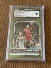 2024 Panini Instant WNBA #131 KELSEY PLUM vs CAITLIN CLARK Jungle # 10/25 CGC 10