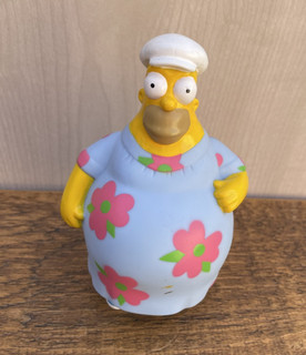 Homer Simpson figure burger king