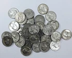 LOT OF 40 MIXED DATE PRE-1965 SILVER WASHINGTON QUARTERS! $10 FV ROLL! NR #G3418