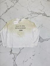Acne Studios Longsleeve T-Shirt Weiß Größe M