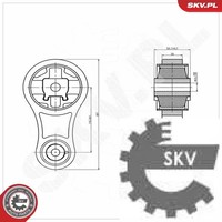 Esen SKV 75SKV510 Lagerung FüR Motor Motorlager Lagerung Motor