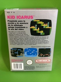 NES GAME KID ICARUS - BOXED WITH MANUAL - TESTED + WARRANTY - PAL B SPANISH