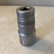 Hazet Tools 900tz Sae 30mm Chrom - Vanadium Deep Socket 12dr 12pt Germany