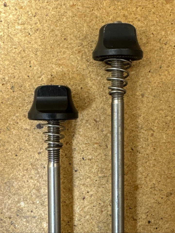 Vintage Control Tech Titanium Skewer Set 1990’s Retro MTB - Black Ti Skewers - Image 3 of 4