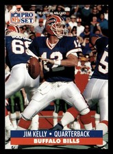 Jim Kelly 1991 Pro Set #78 Buffalo Bills FOOTBALL *222