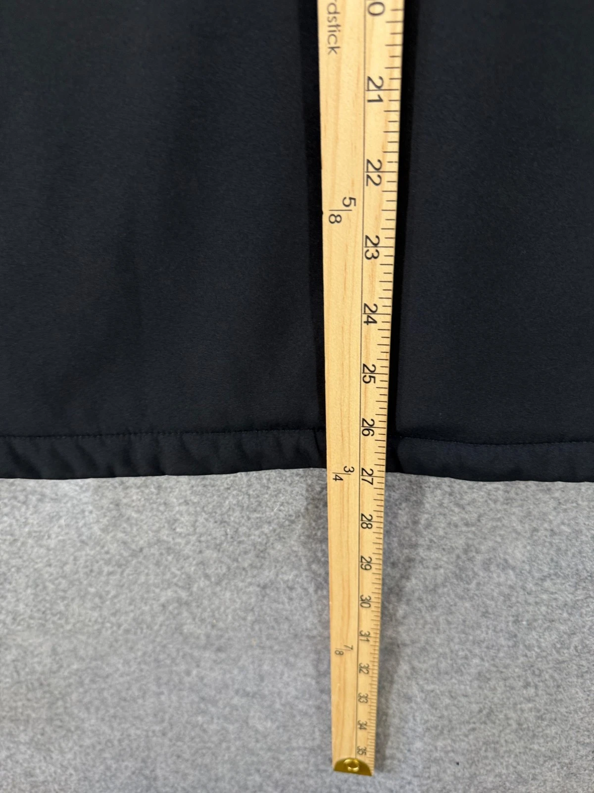 Magellan Softshell Jacket Mens M Black Fleece Lined Classic Fit Full Zip Stretch image 14