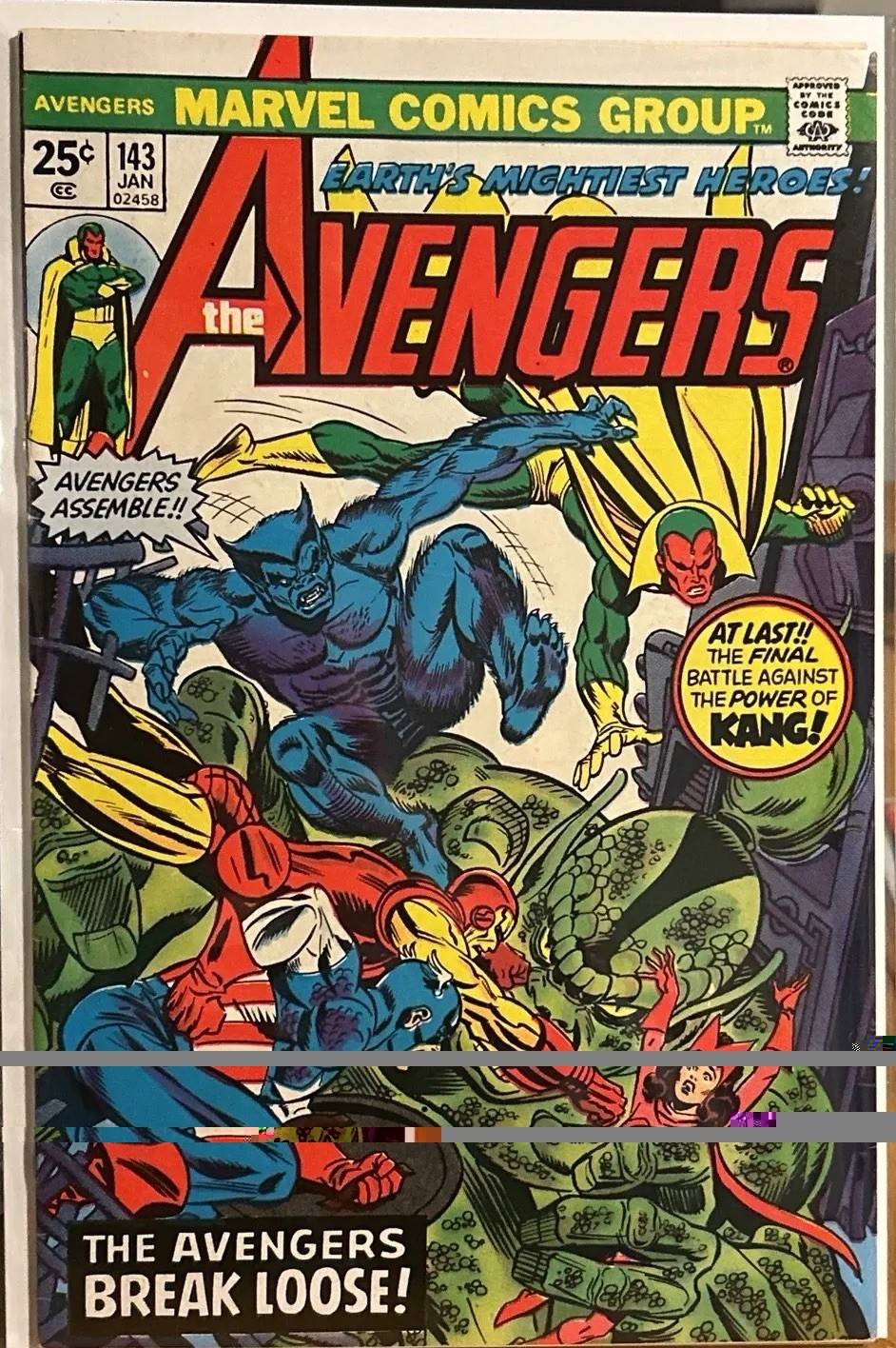 The Avengers #143 (Marvel Comics January 1976)