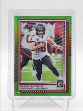 BAKER MAYFIELD 2025 DONRUSS OPTIC LIME GREEN PRIZM BUCCANEERS /50 Q6633