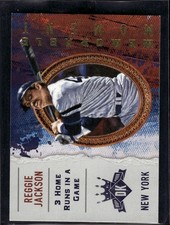 Reggie Jackson 2017 Panini Diamond Kings Memorable Moment Yankees #MM-13