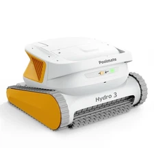 Pre-owned Poolmate Hydro 3 Robotic Pool Cleaner Pool Vacuum, 200 Mins Battery