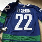 Adidas Daniel Sedin Vancouver Canucks Signed NHL Jersey - Fanatics Authentic