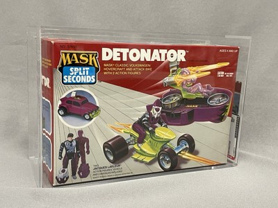 1988 Kenner MASK Split Seconds Detonator MISB AFA 80 Employee