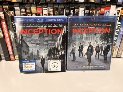 Inception (Two-Disc Edition) Blu-ray DVD w/ Lenticular Slipcover - NEW