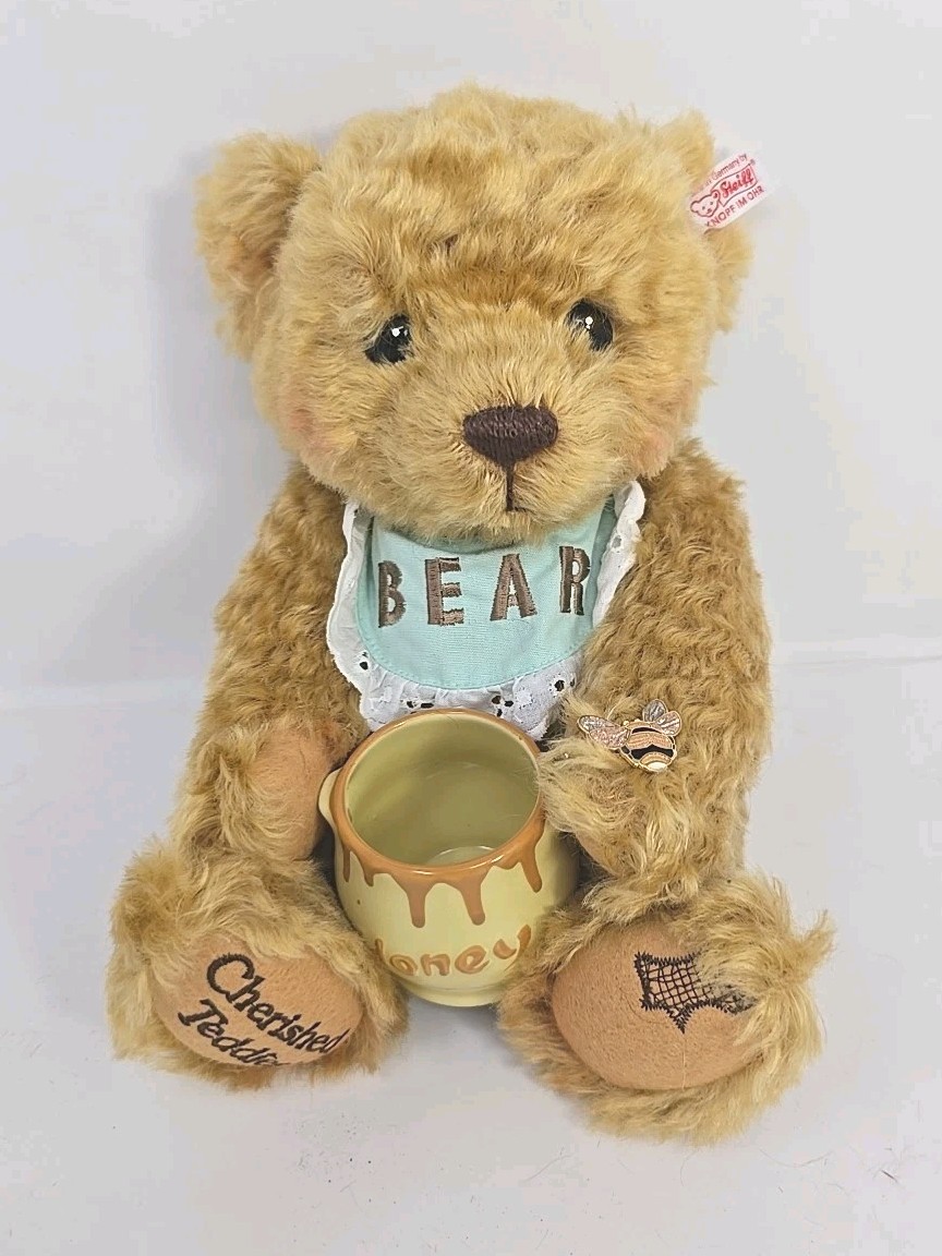 Steiff 2001 Cherished Teddies Benji 665929 Lmt 325/5000 Honey Bee