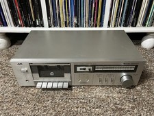 Vintage JVC KD-D2 Stereo Cassette Deck Silver Japan 1980s TESTED  