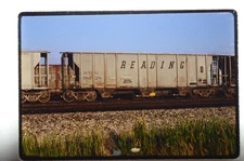 READING 78728 ORE CAR 9-88 original 35mm kodak train photo slide