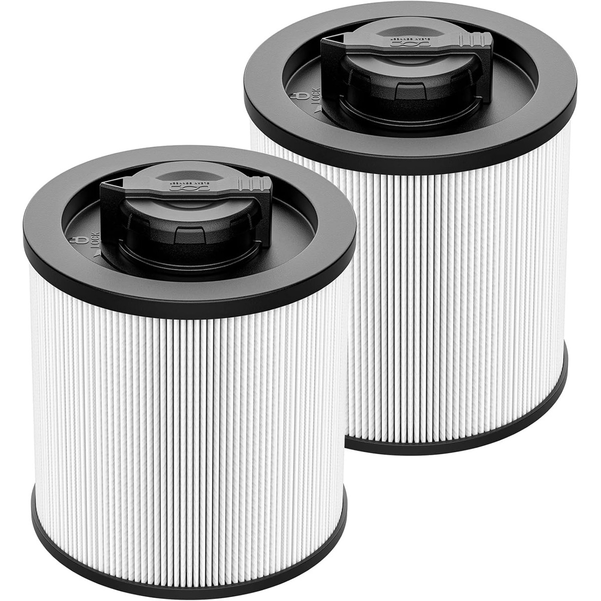2 Pack DXVC6910 Cartridge Filter Replacement for DeWalt Vacuum Cleaner DXV06P