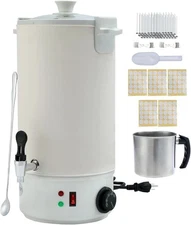 TCFUNDY Candle Making Wax Melting Pot 10L, Electric Non-Stick Candle Wax Melt