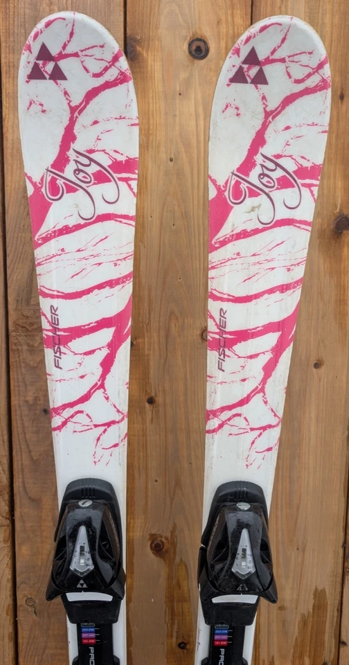 Great FISCHER JOY VISION 高山滑雪板 尺寸 42 英寸长 110 厘米 — 第 2/4 张图片