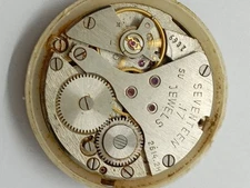 Vintage Poljot Watch Movement Cal. 2614.2H Good Balance Main Spring For Parts 