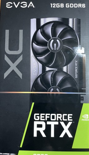 EVGA GeForce RTX 3060 XC GAMING 12GB GDDR6 Graphics Card (12G-P5-3657-KB)