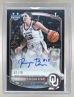 Raegan Beers 2025 Bowman #CPA-RE Black Mojo Refractor Chrome 1st RC Auto /10