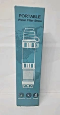 Straw Water Filter - Portable Water Purifier, Water Filtration System, Straw