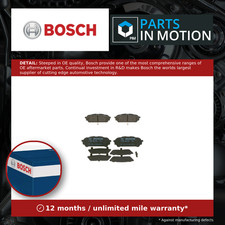 Image of Brake Pads Set fits SUBARU FORESTER SG, SG9 2.5 Rear 03 to 07 Bosch 26696FE040