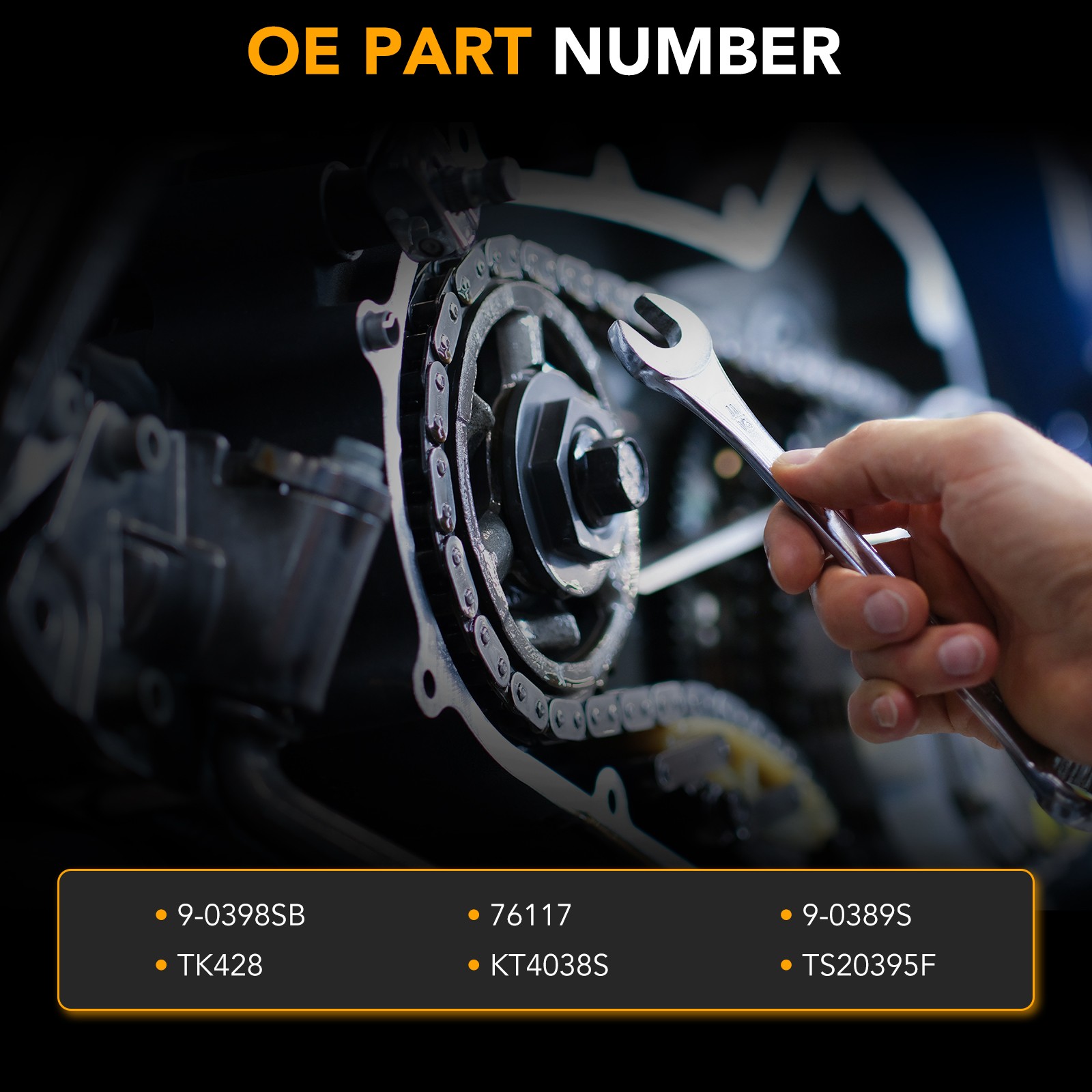 Engine Timing Chain Kit W/Tensioner & Guide For Ford Explorer Sport Trac 07-10