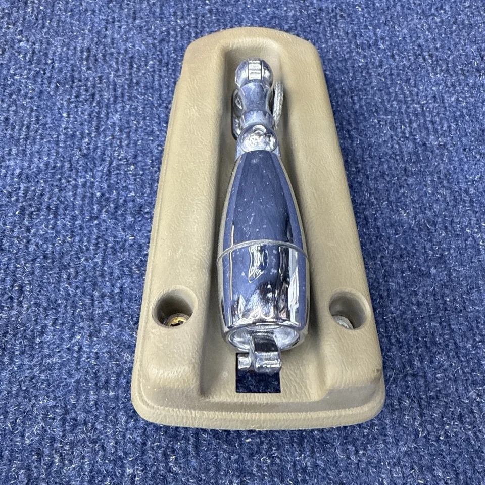 OEM 1979-1993 Ford Mustang Overhead Dome/Map Light Factory 1980 Sand Beige Tan - Image 3 of 4