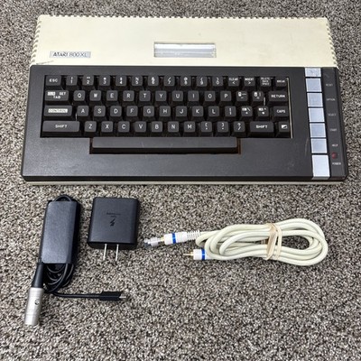 Vintage ATARI 800 XL 8-Bit Computer w/ Power Supply Tested & Works