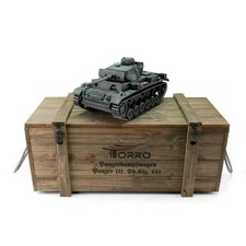 RC Panzer 1/16 Torro Profi Ed PzKpfw III  Panzer III Ausf. L grau -  IR 11127-GY