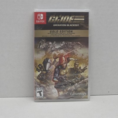 G I Joe: Operation Blackout Gold Edition - Nintendo Switch New Sealed All DLC