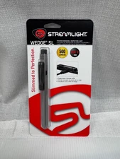 Streamlight 88842 Black Wedge SL Slim Rechargeable Flashlight   Brand New